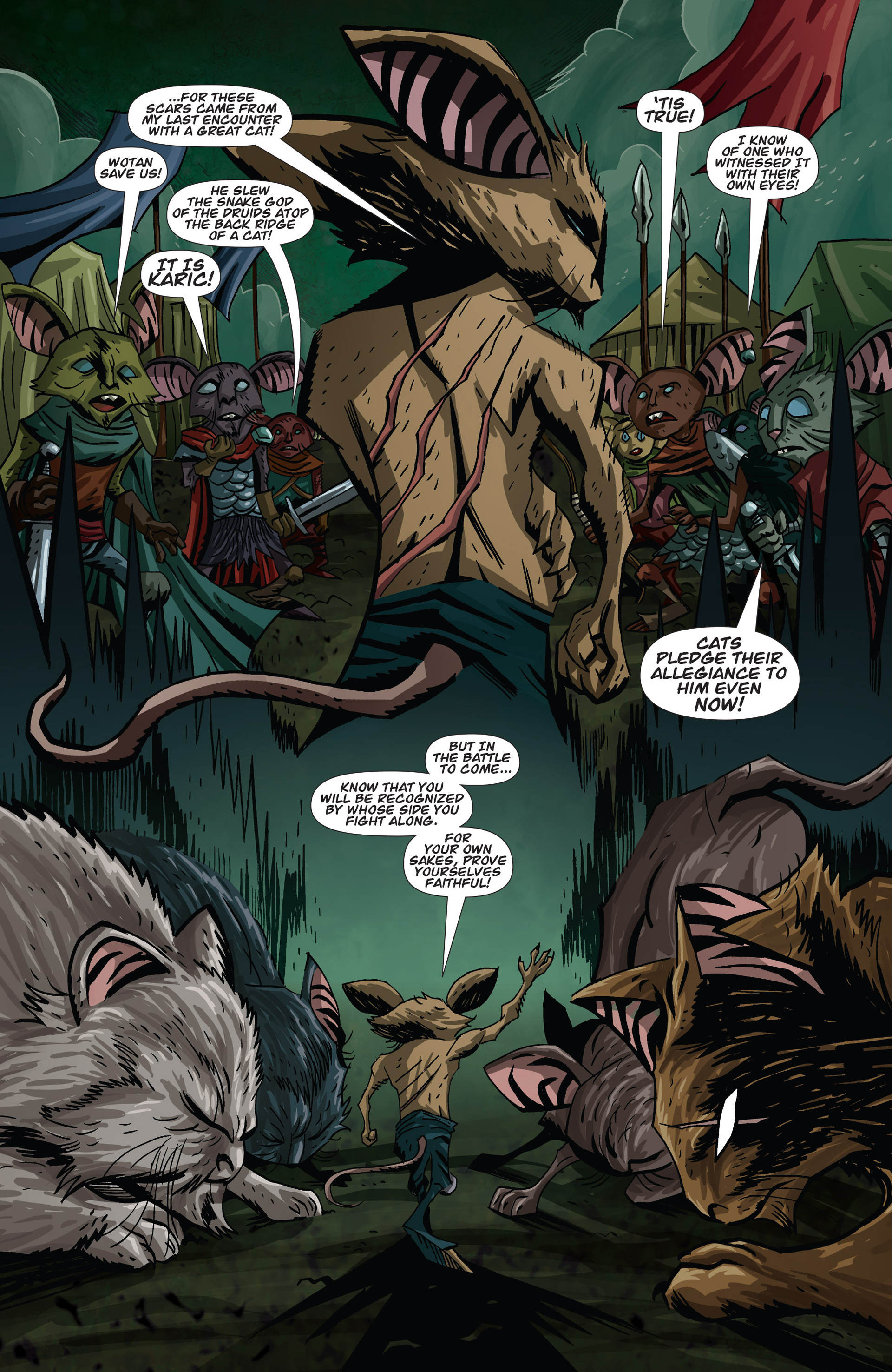The Mice Templar Volume 4: Legend issue 10 - Page 21