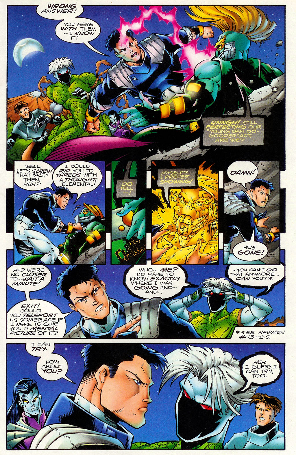 Read online New Force comic -  Issue #1 - 14