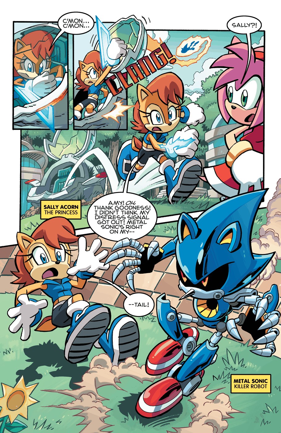 Read online Sonic The Hedgehog comic -  Issue #256 - 5