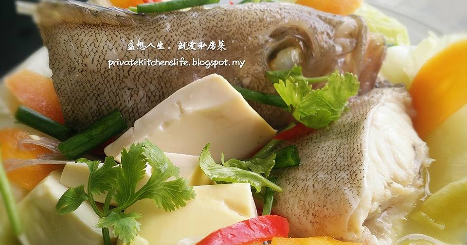 盈想人生。就爱私房菜 ♡黄芽白菜焖石斑鱼 Braised Grouper with Peking Cabbage♡