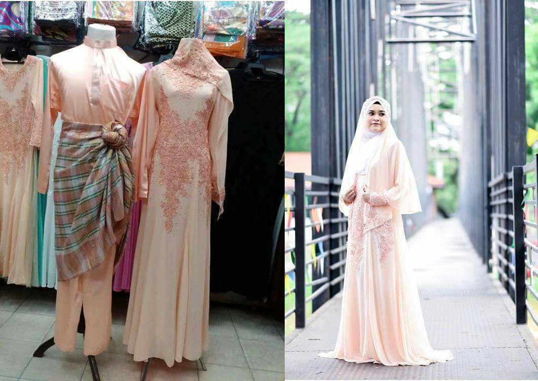 pasangan baju pengantin warna