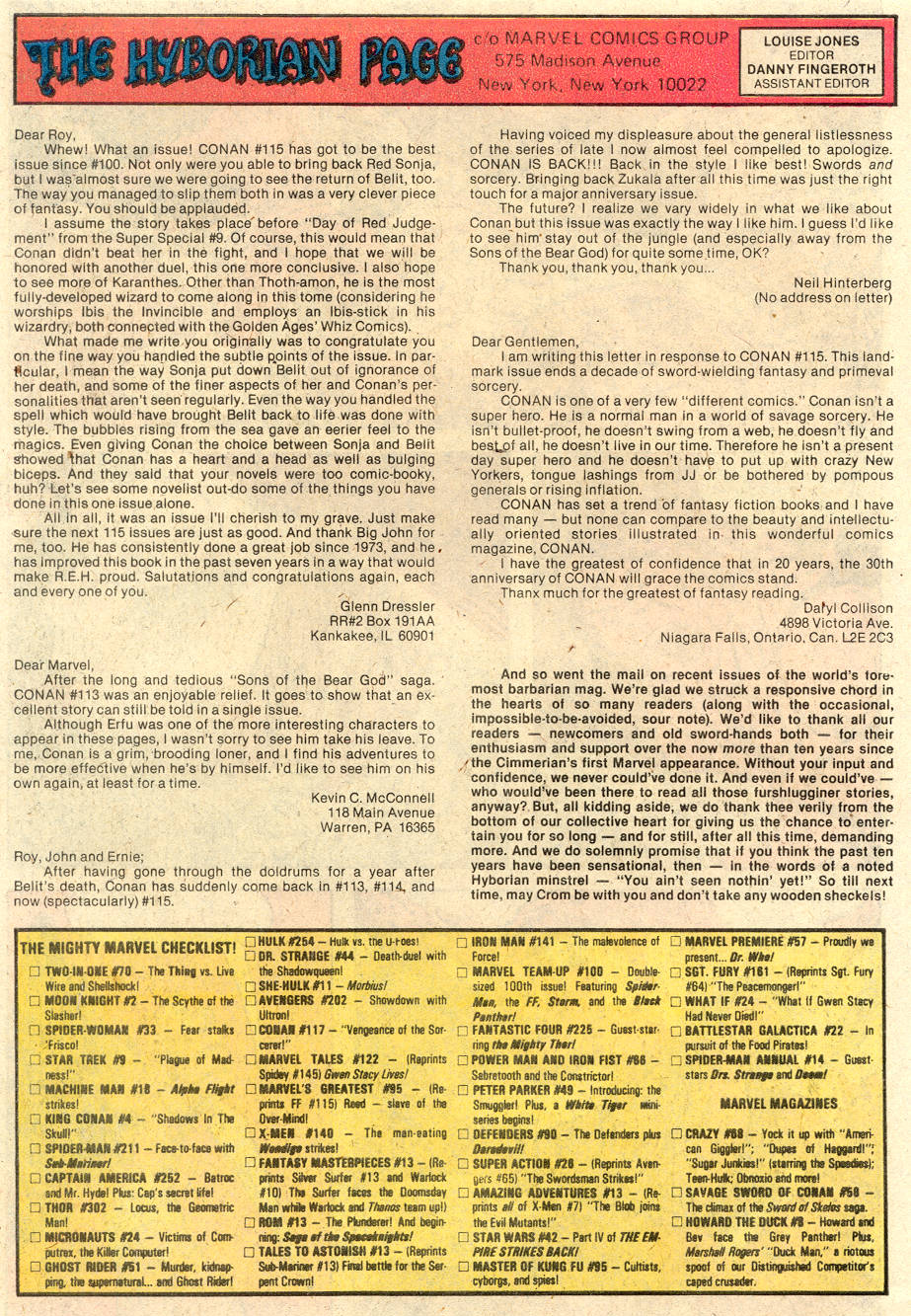 Read online Conan the Barbarian (1970) comic -  Issue #117 - 24