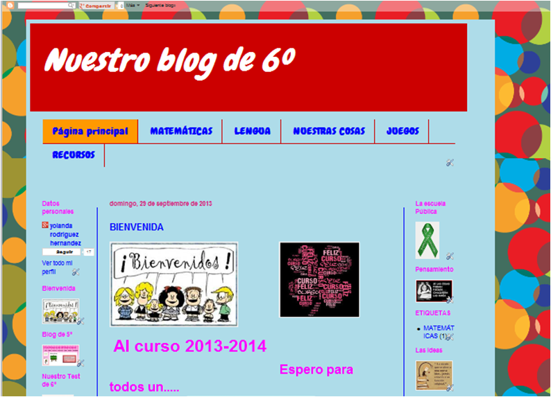 BLOG DE 6º