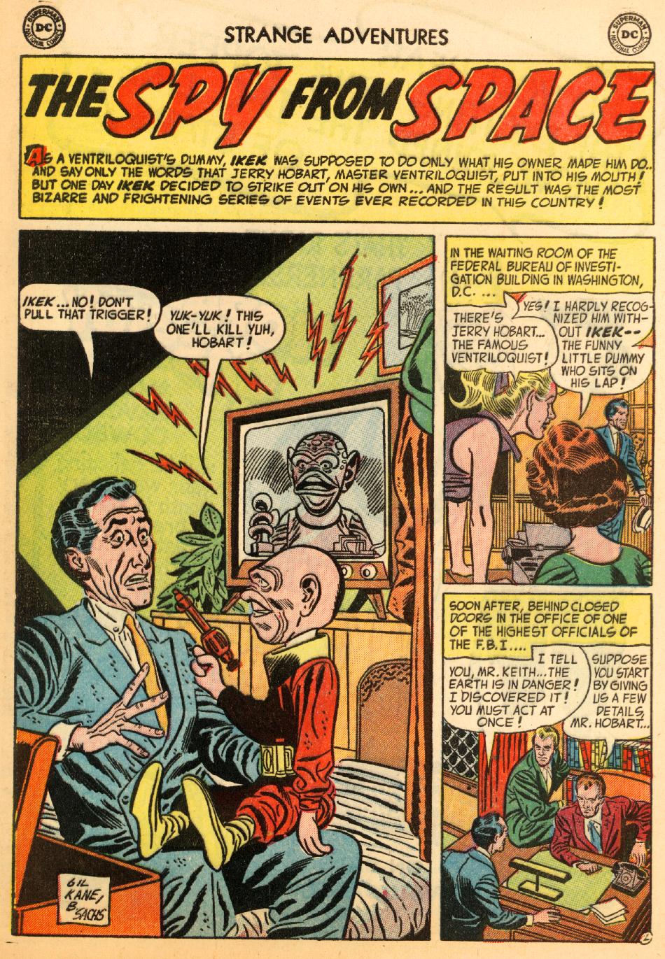 Read online Strange Adventures (1950) comic -  Issue #41 - 28