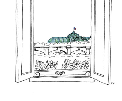 Grand Palais Paris by Yukié Matsushita
