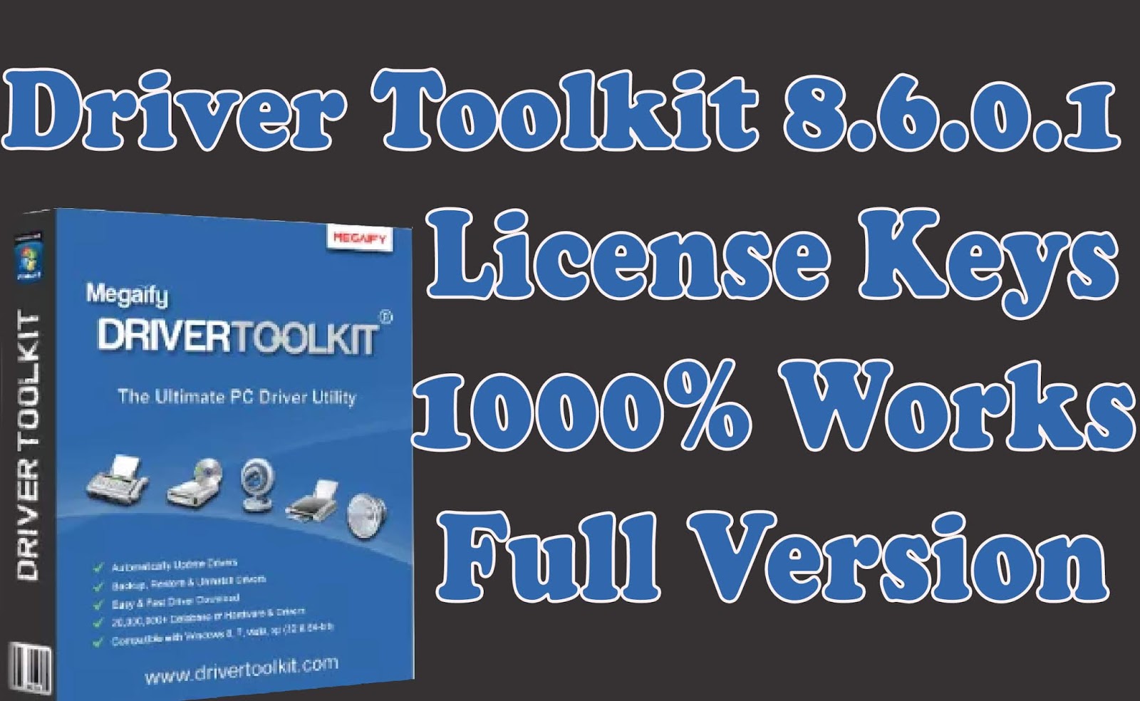 free download driver toolkit serial number