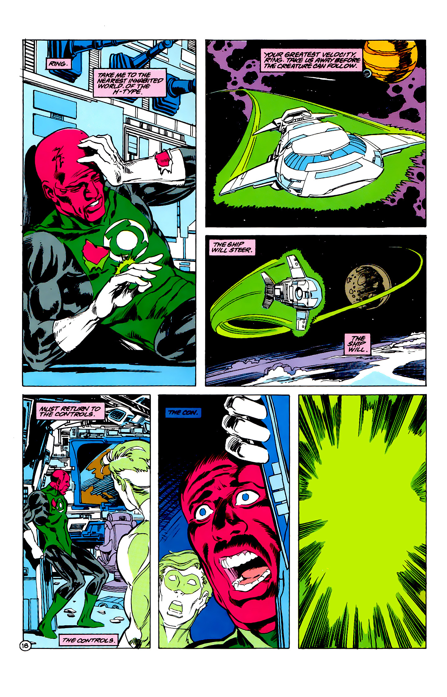 Read online Green Lantern: Emerald Dawn comic -  Issue #3 - 19