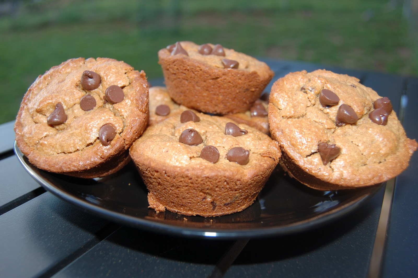 Stop and Smell the Veggies Nut Butter Muffins (GF and Vegan)