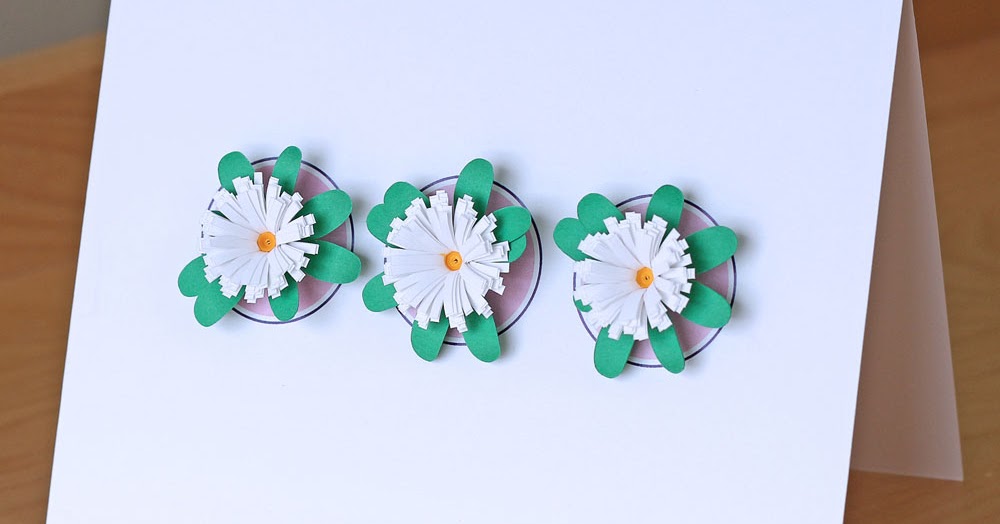 to Paper Zen Cecelia Louie Quilling Fringed Flower 2 How to Make Daisy Tutorial and