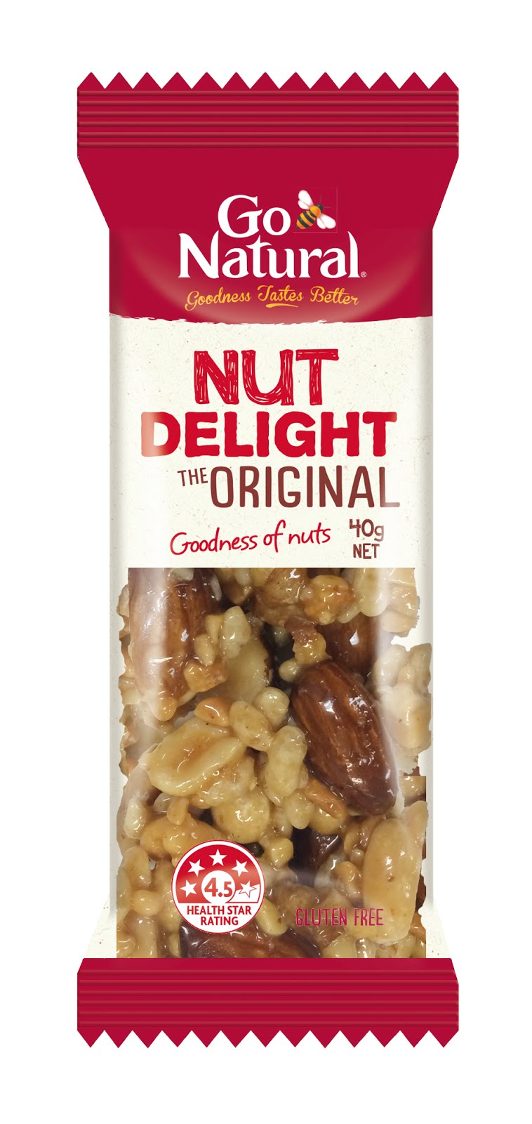 Bright Side Up We Enjoy Go Natural Nut Delight Bars