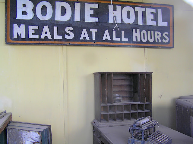 Recepción del Hotel de Bodie
