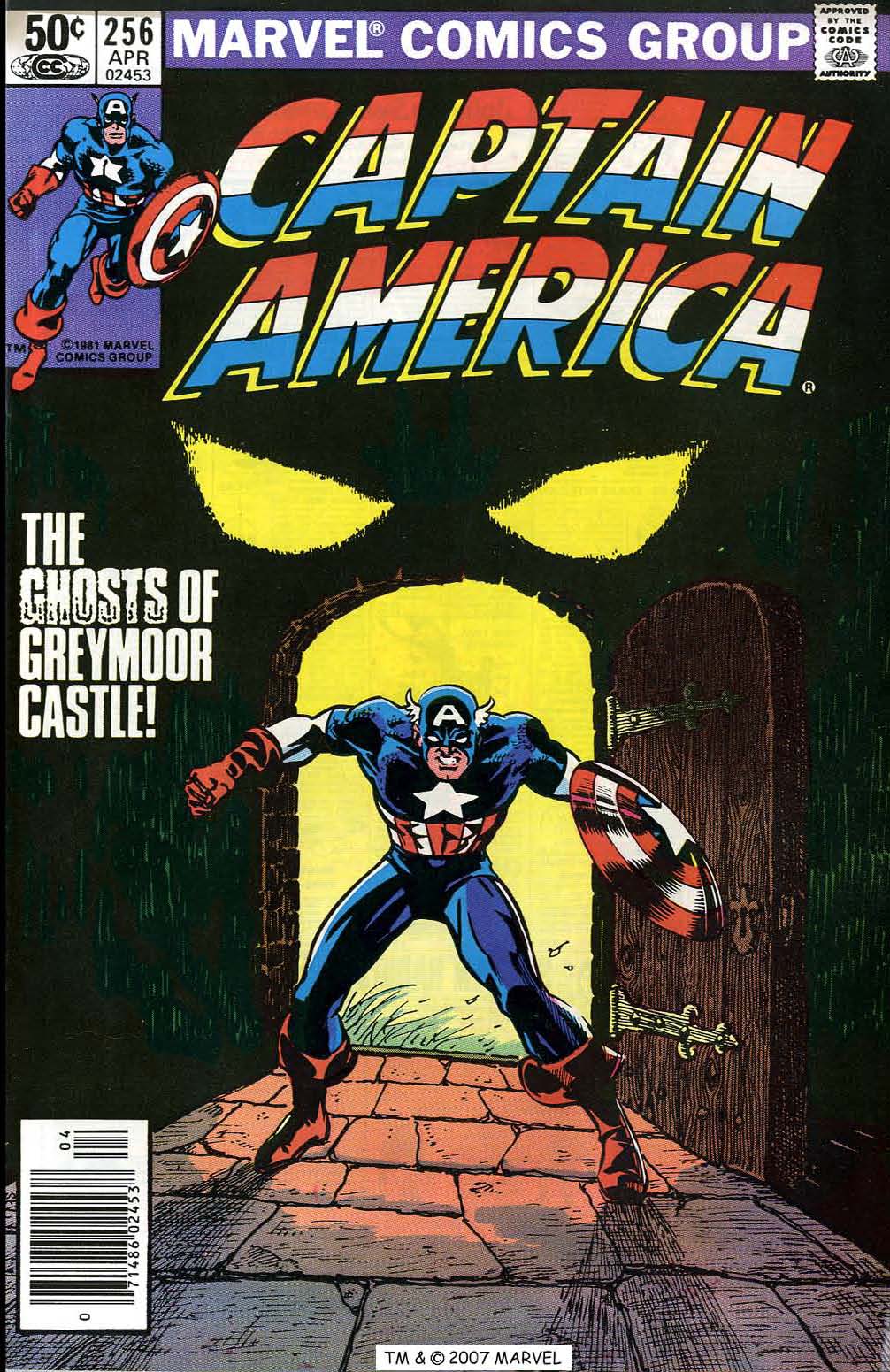 Read online Captain America (1968) comic -  Issue #256 - 1