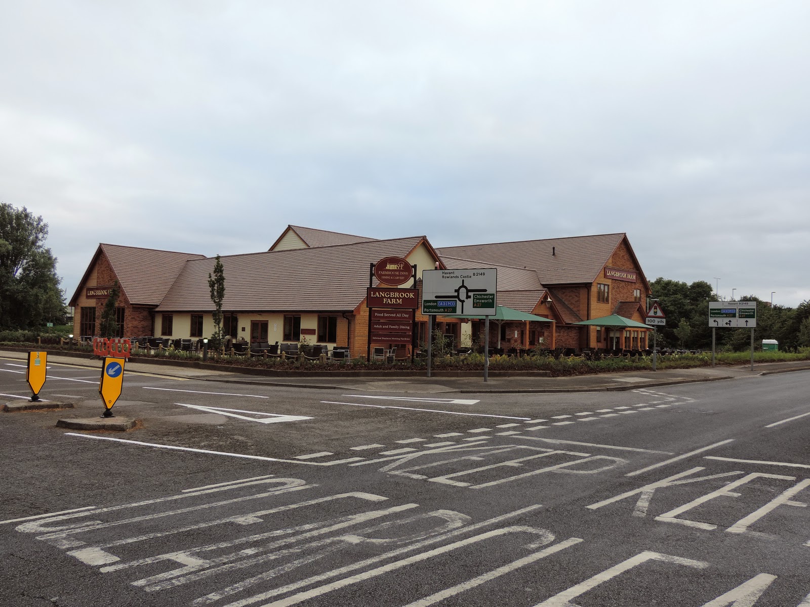 Langbrook Farm restaurant and carvery langstone road havant by new premier inn