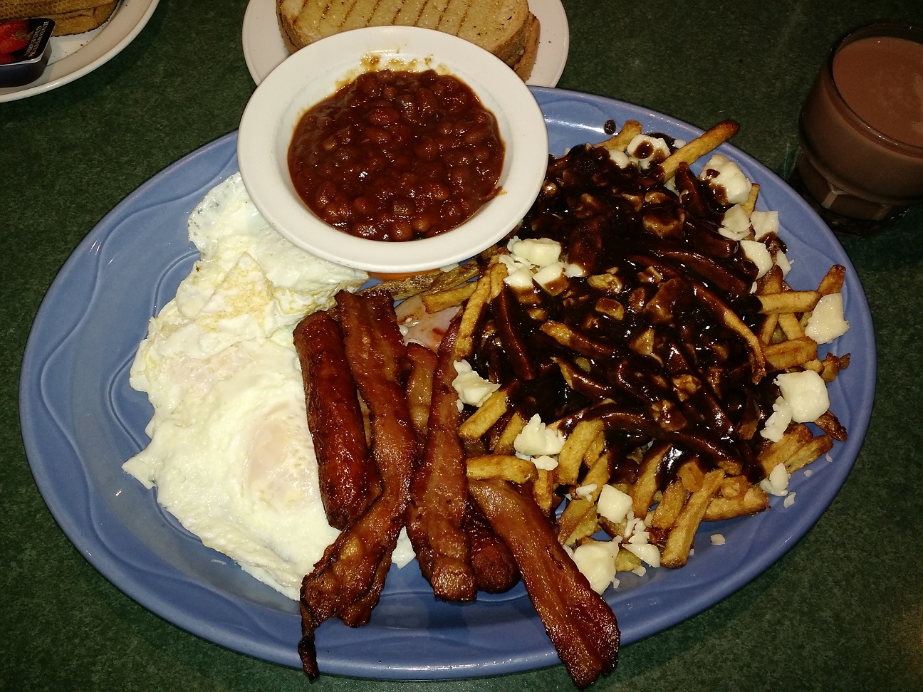 Fongpay's Universe Blue Plate Breakfast