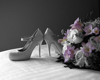 Zapatos de novia con tacón 