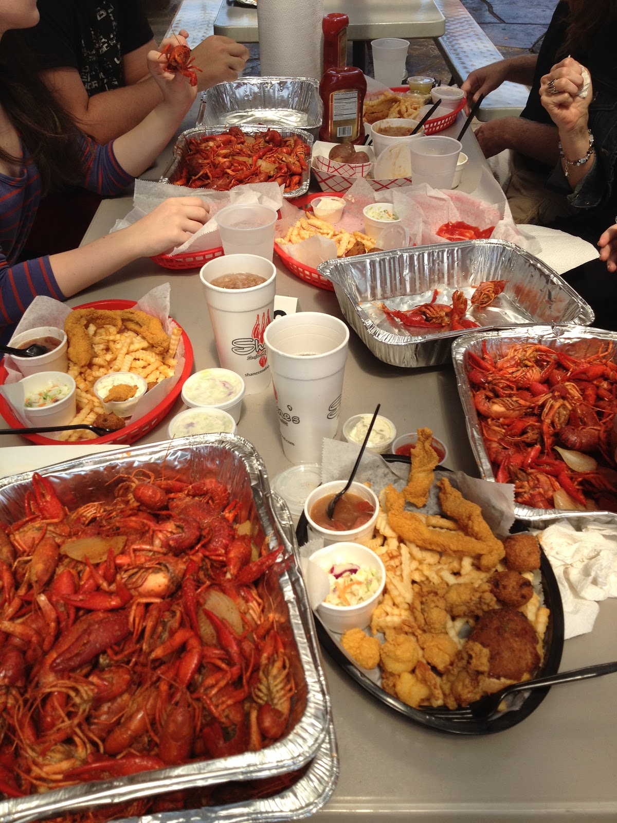 Family, Shopping, Seafood, and Basketball Beauty Without Within F