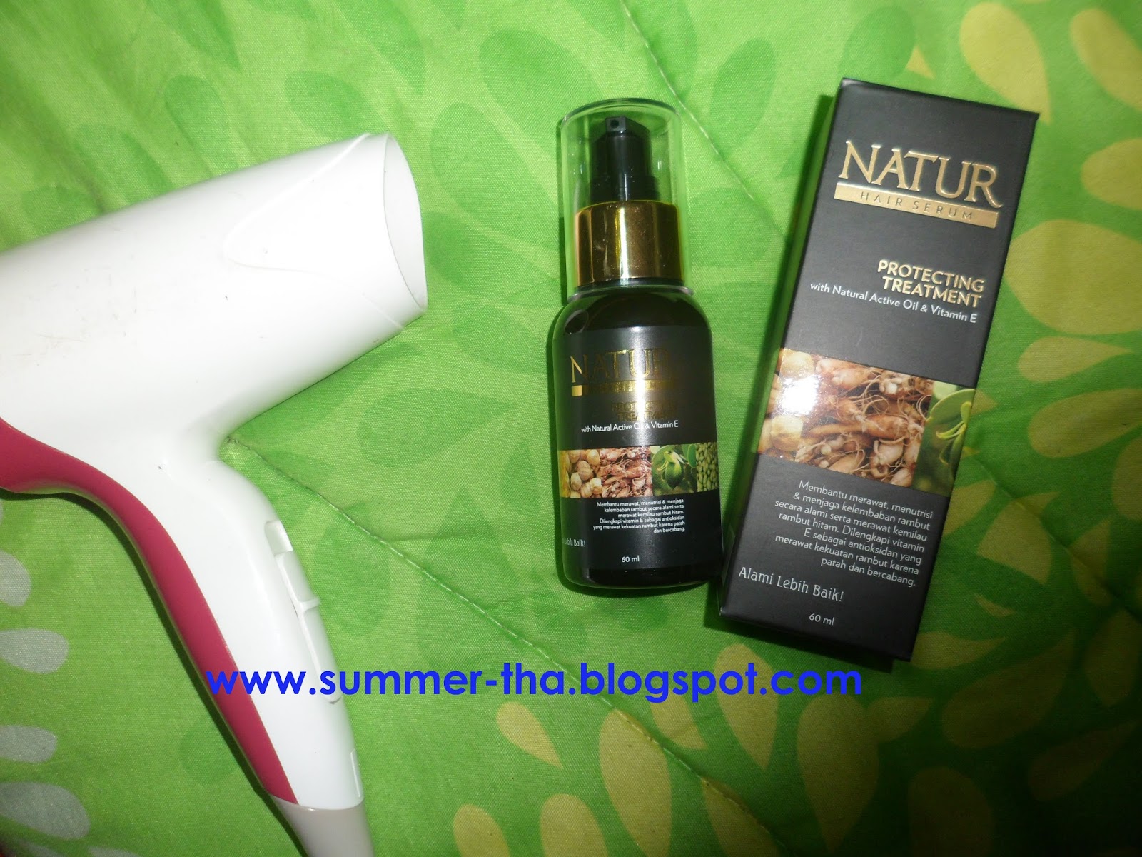 Natur Hair Serum Protecting Treatment - Beauty and Lifestyle Experience