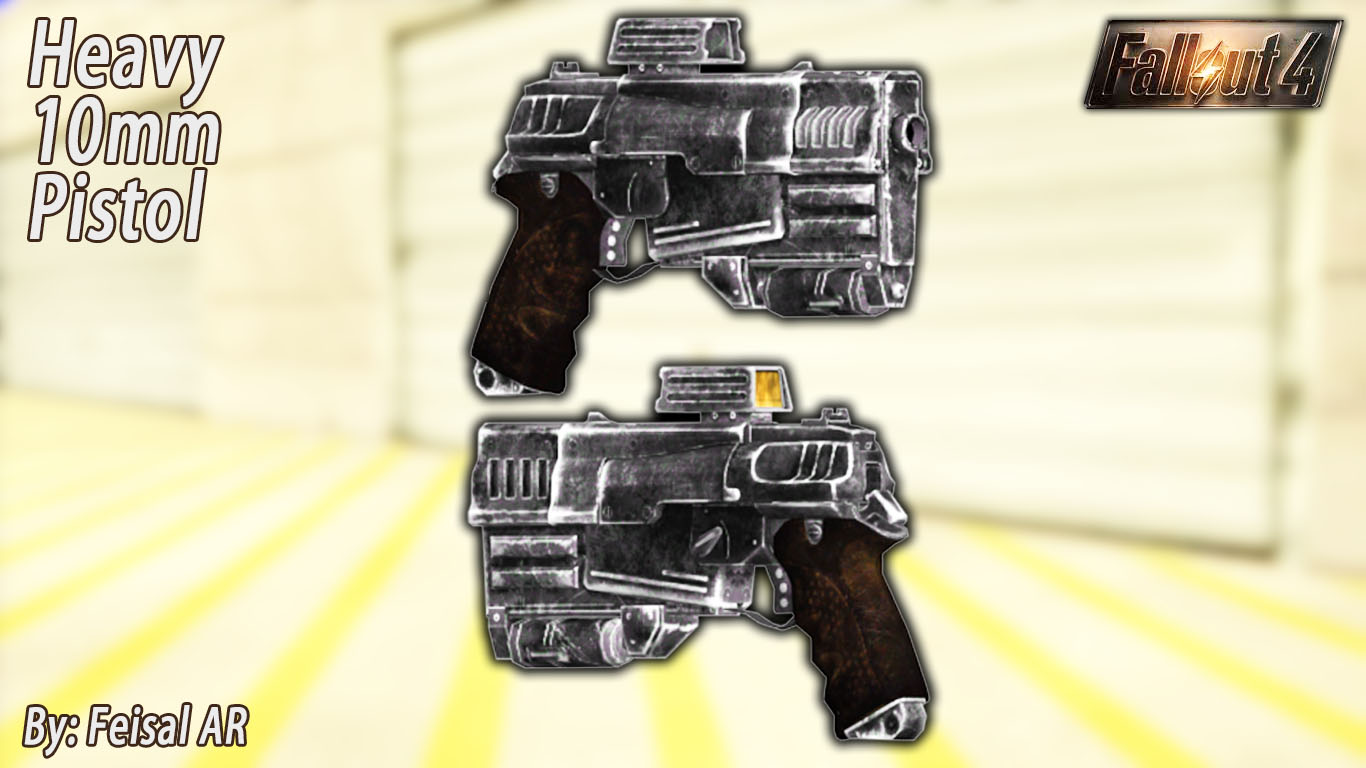 10mm pistol reanimation pack fallout 4 фото 97