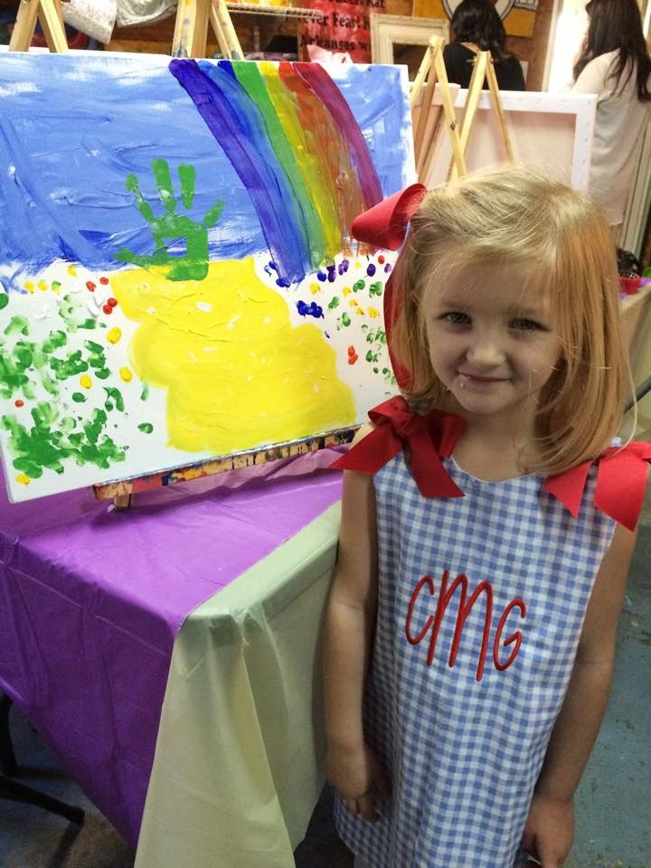 Art Julz: Wizard of Oz Preschool paint party
