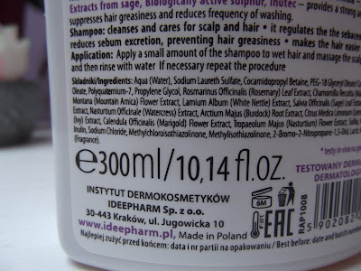 Ideepharm šampón zloženie