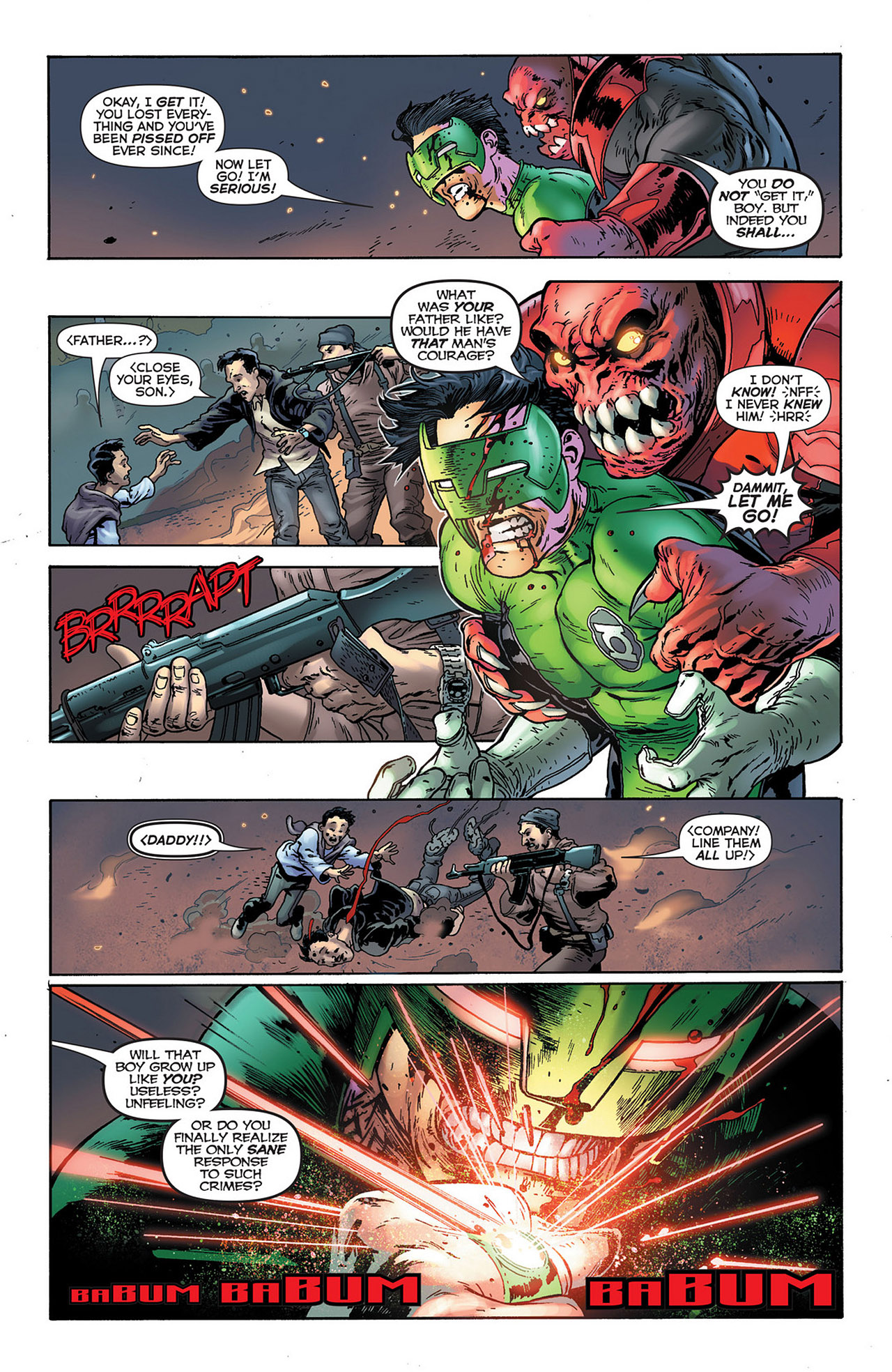 Read online Green Lantern: New Guardians comic -  Issue #13 - 13