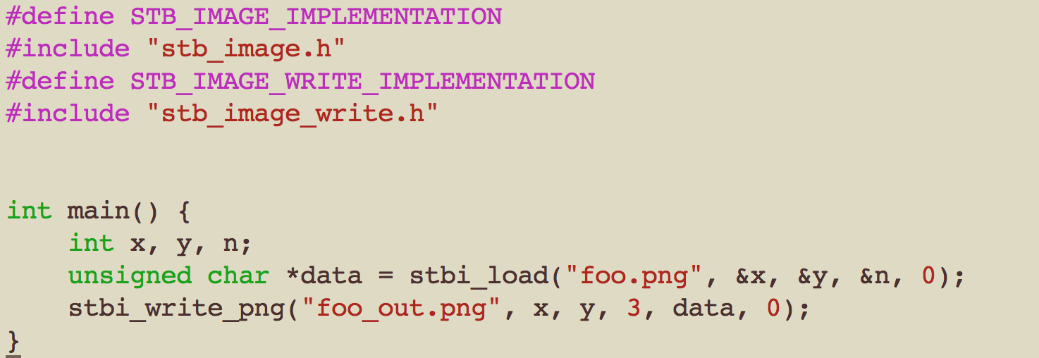 Pete Shirley's Graphics Blog: A small image IO library: stb_image.h