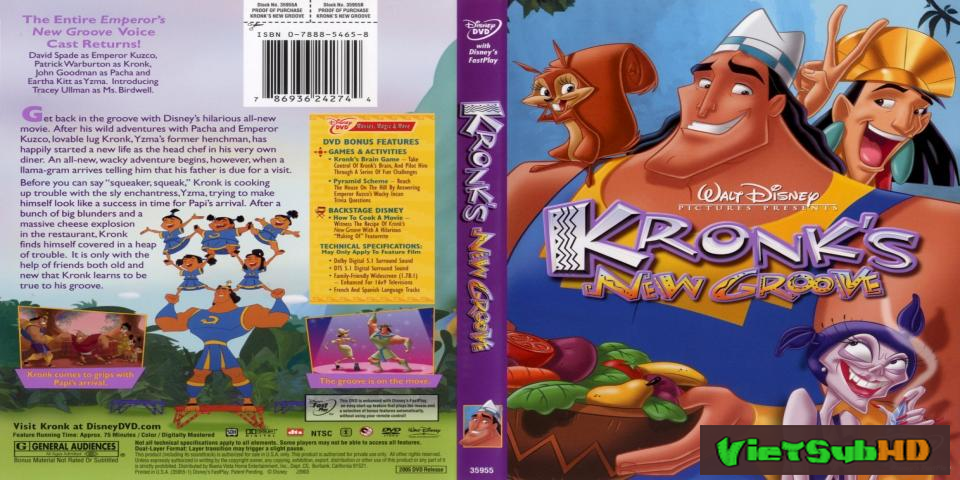 Phim Hoàng Đế Lạc Đà 2 VietSub HD | The Emperor's New Groove 2: Kronk's New 2005