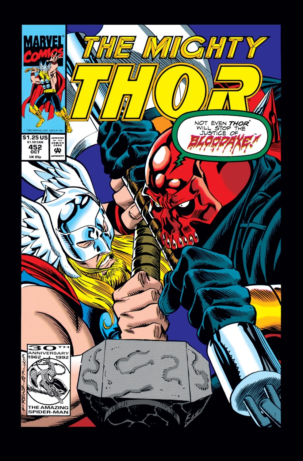 Read online Thor (1966) comic -  Issue #452 - 1