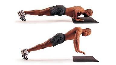 Para brazos flexiones aumentar