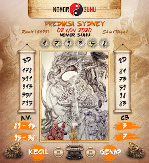 Prediksi Syair Sydney 2 November 2020 Pangkalantoto