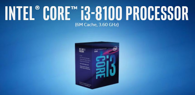 Intel Core i3 processor 8th generation