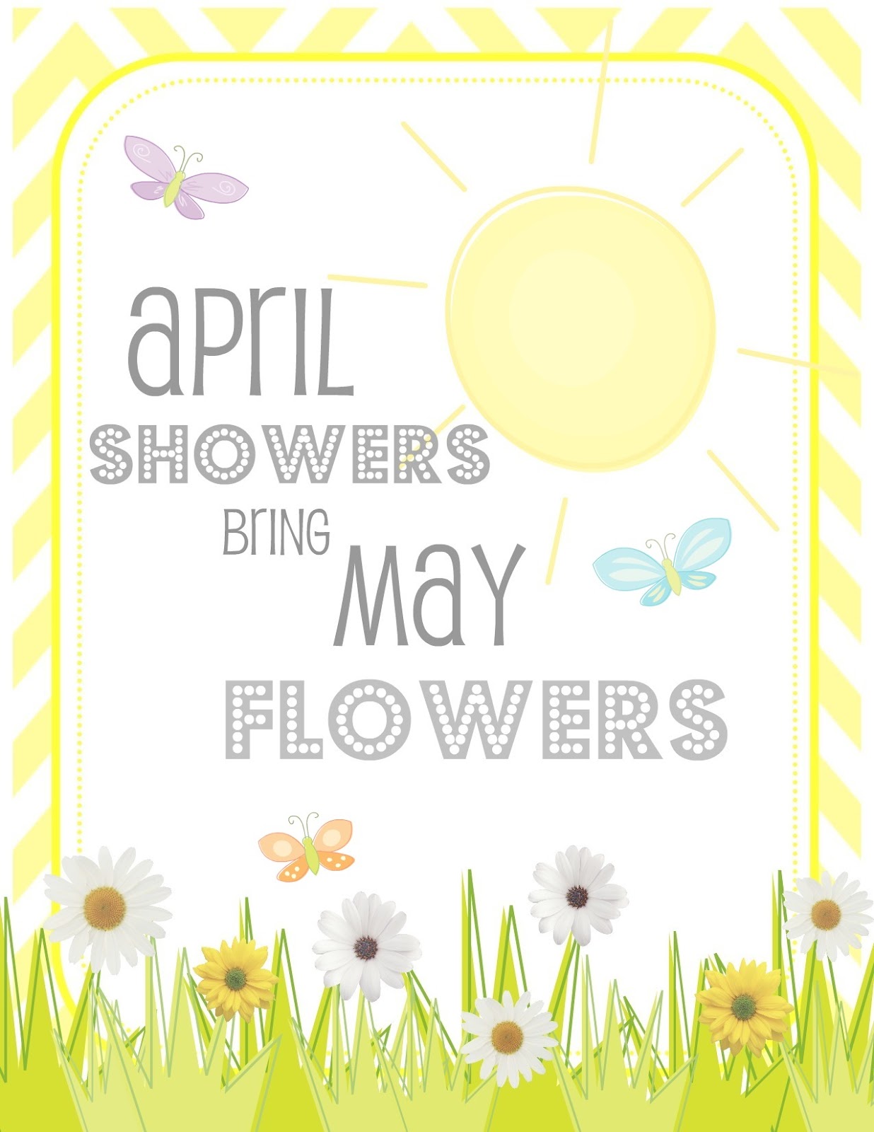 free clip art april showers bring may flowers - photo #8