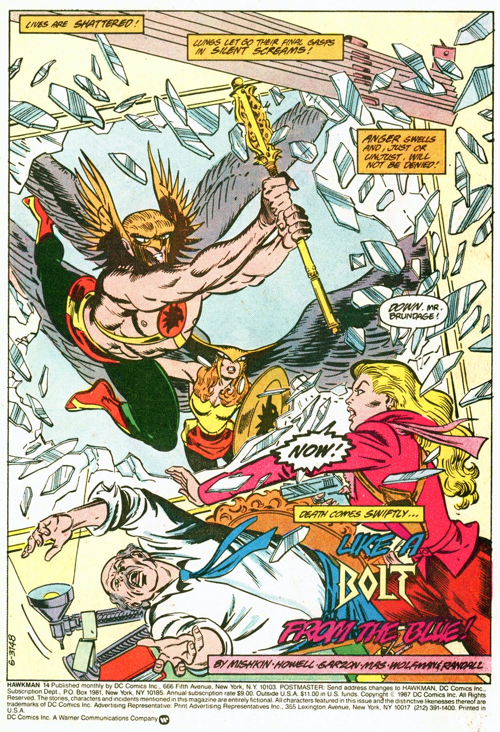 Hawkman (1986) Issue #14 #14 - English 2