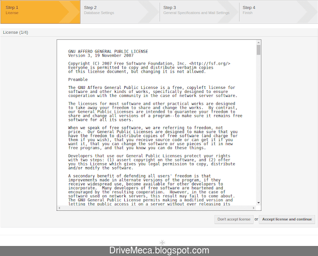 Aceptamos la licencia de uso de OTRS Aceptamos la licencia de uso de OTRS