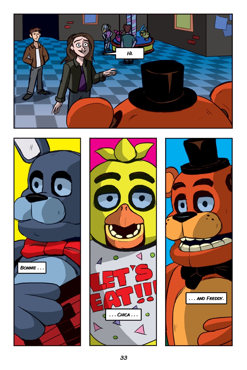 Read online Five Nights At Freddy's comic -  Issue # The Silver Eyes (Part 1) - 35