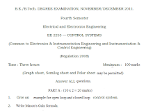 Communication Engineering EC 2311, EE 54, 10144 EE 501 Question 