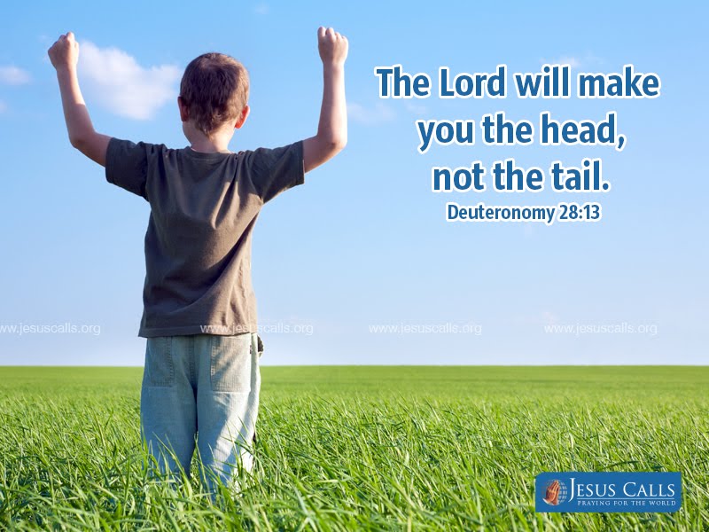 I'm Nothing Without Christ You are the HEAD not the TAIL