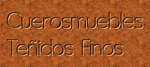 Teñido Muebles de Cuero-Restauracion-Reparacion: MUEBLES DE CUERO