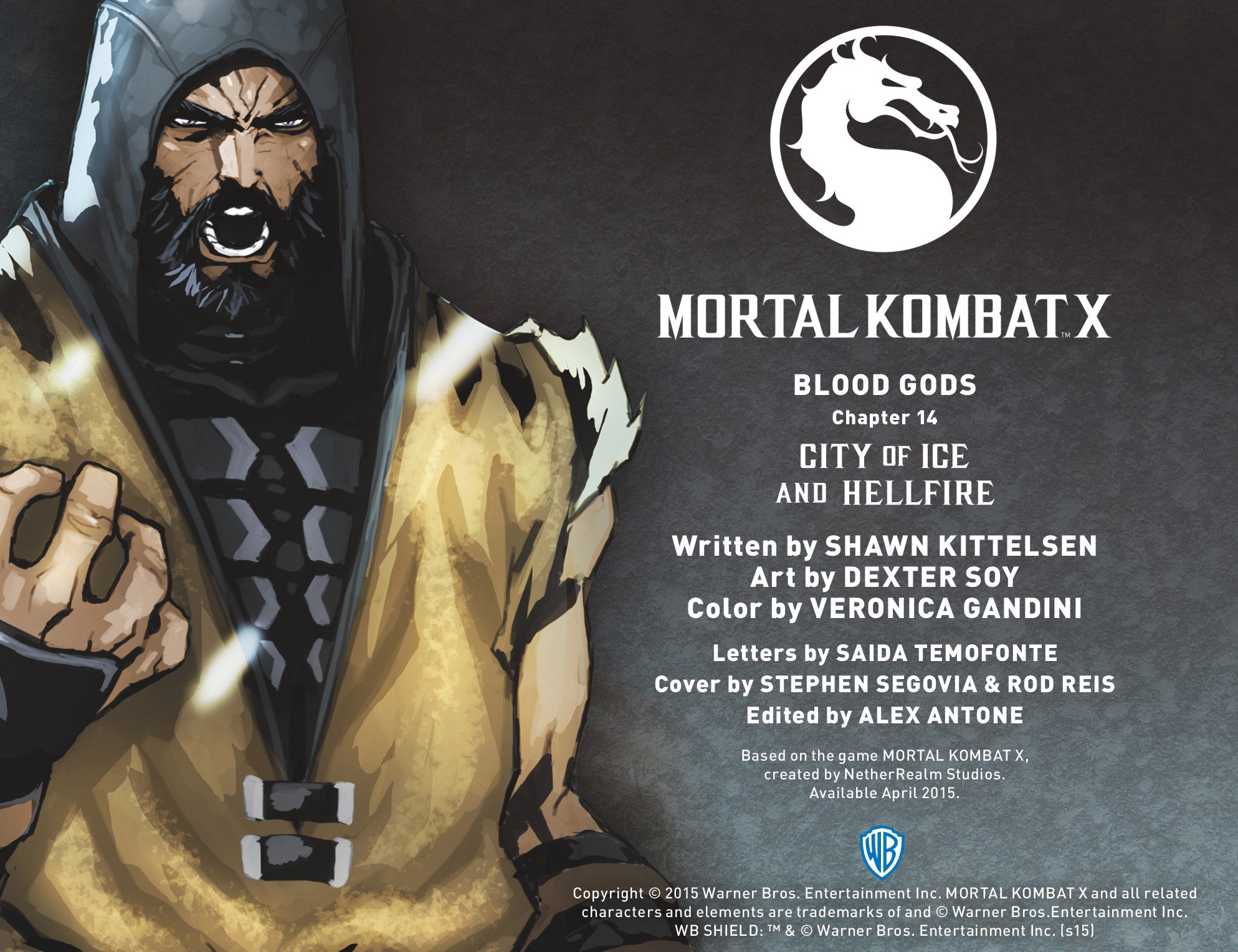 Read online Mortal Kombat X [I] comic -  Issue #14 - 3
