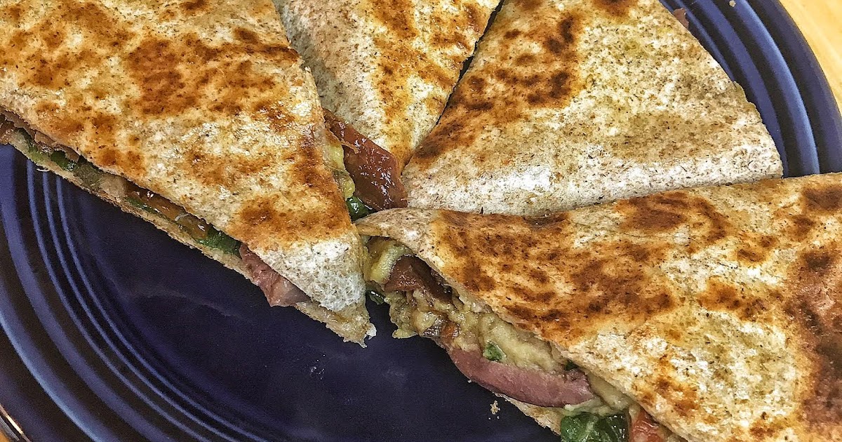 Recipe Thursday Hummus Quesadilla