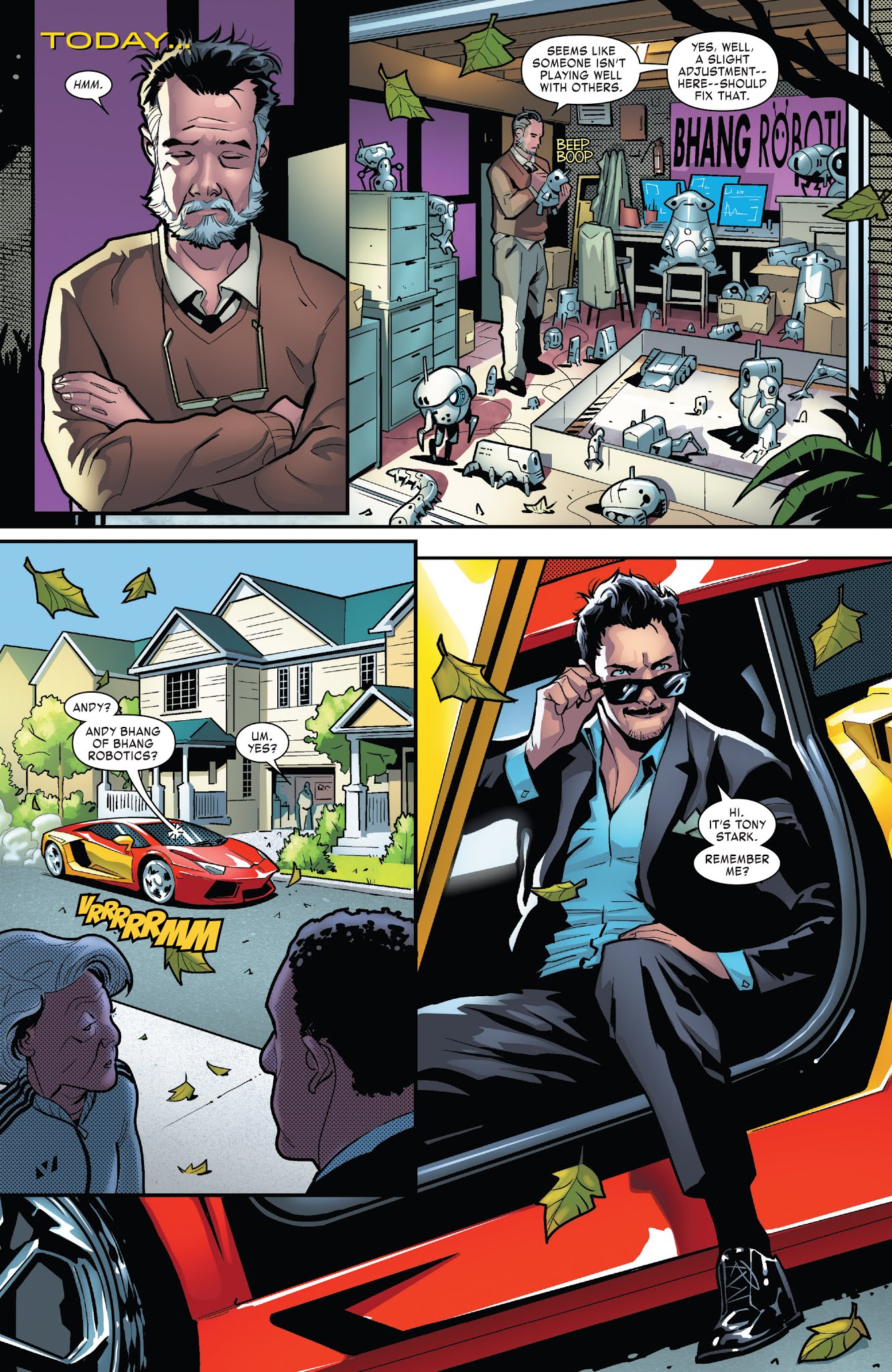 Read online Tony Stark: Iron Man comic -  Issue #1 - 5