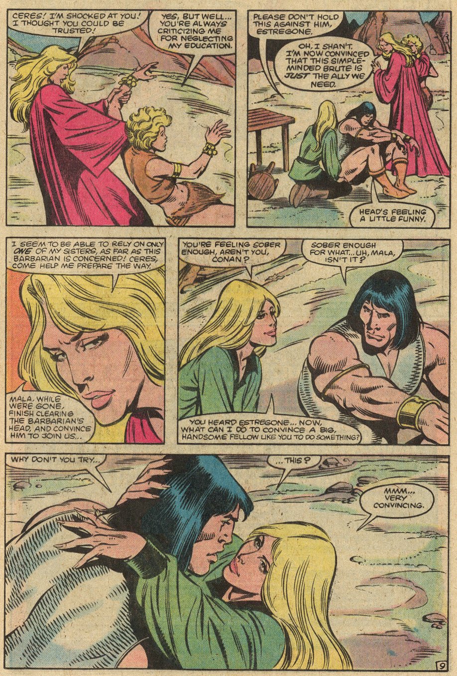 Read online Conan the Barbarian (1970) comic -  Issue #146 - 12