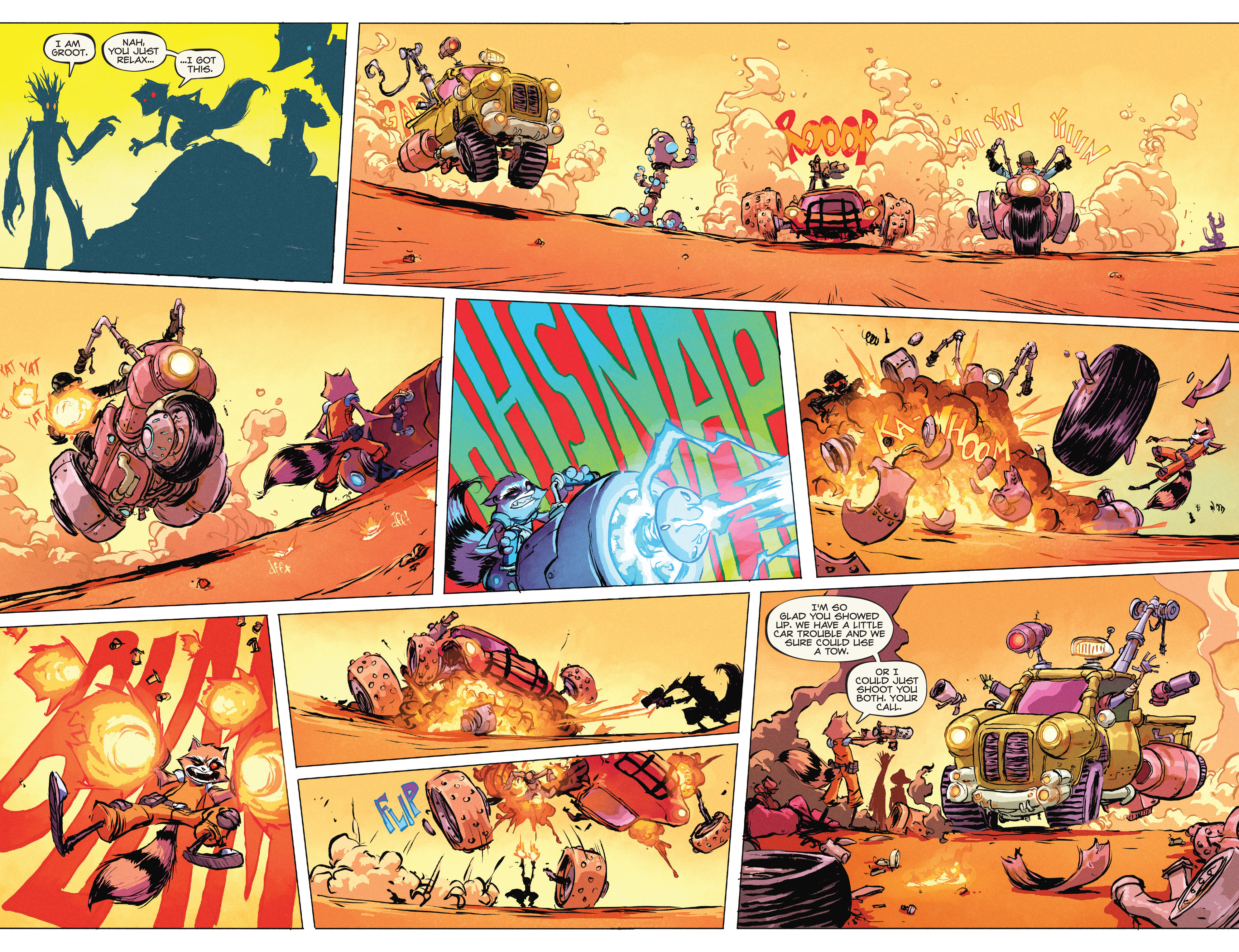 Read online Rocket Raccoon (2014) comic -  Issue #3 - 13