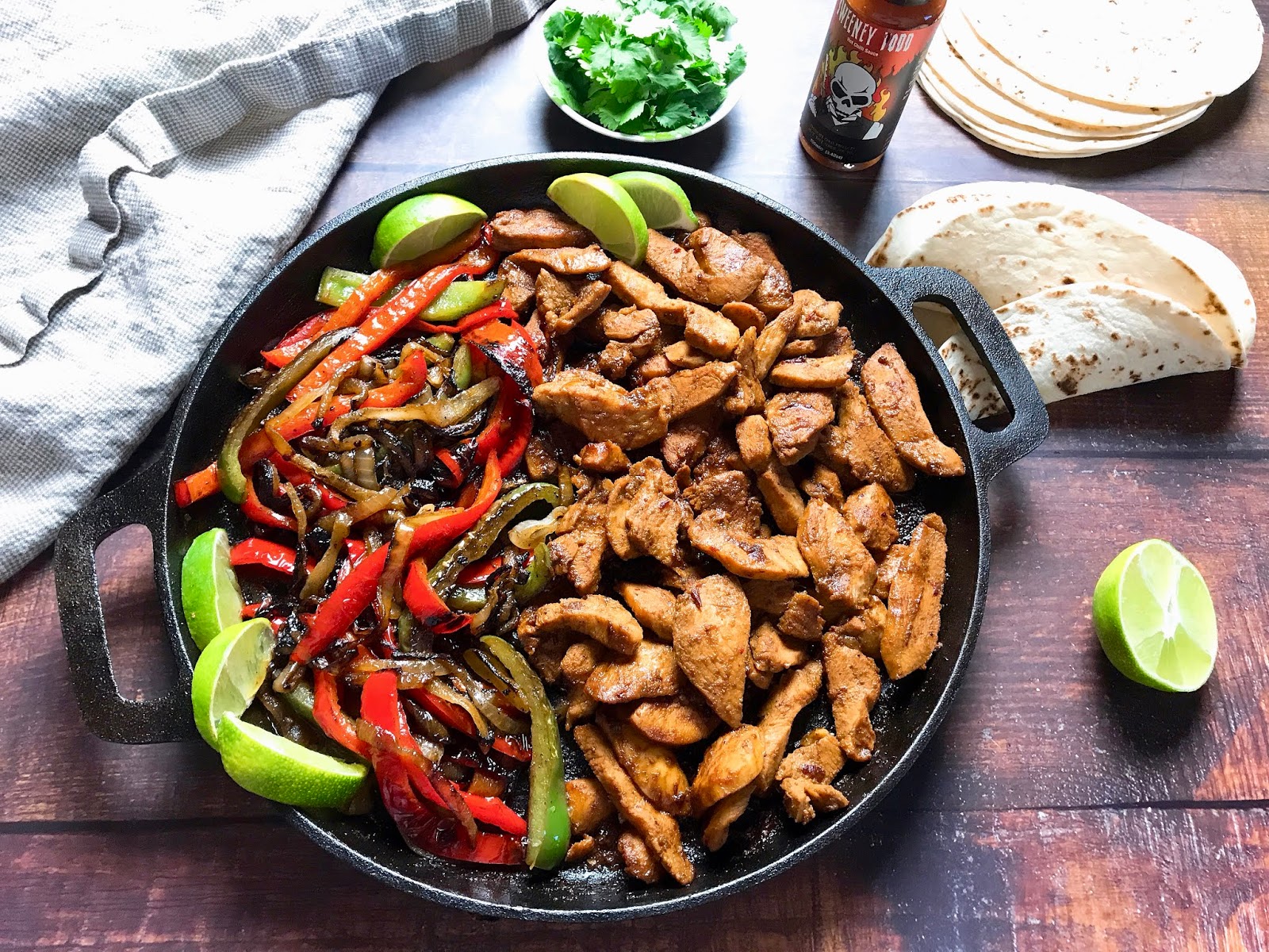 Chipotle Chicken Fajitas