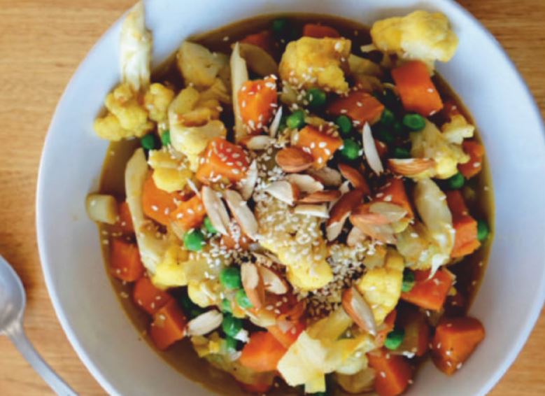 Chickpea, Veg & Ras el Hanout Tagine