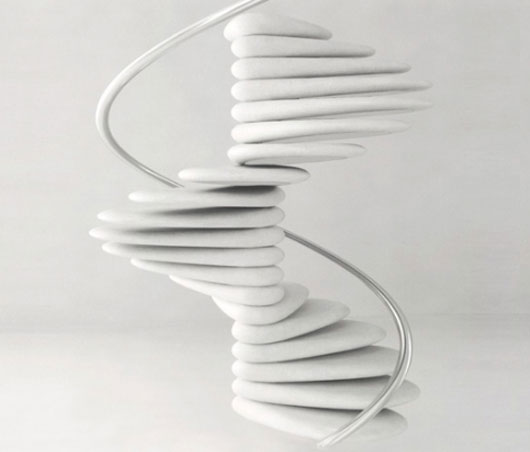 Minimalist Home Dezine: Staircase with shape spiral design Design ...