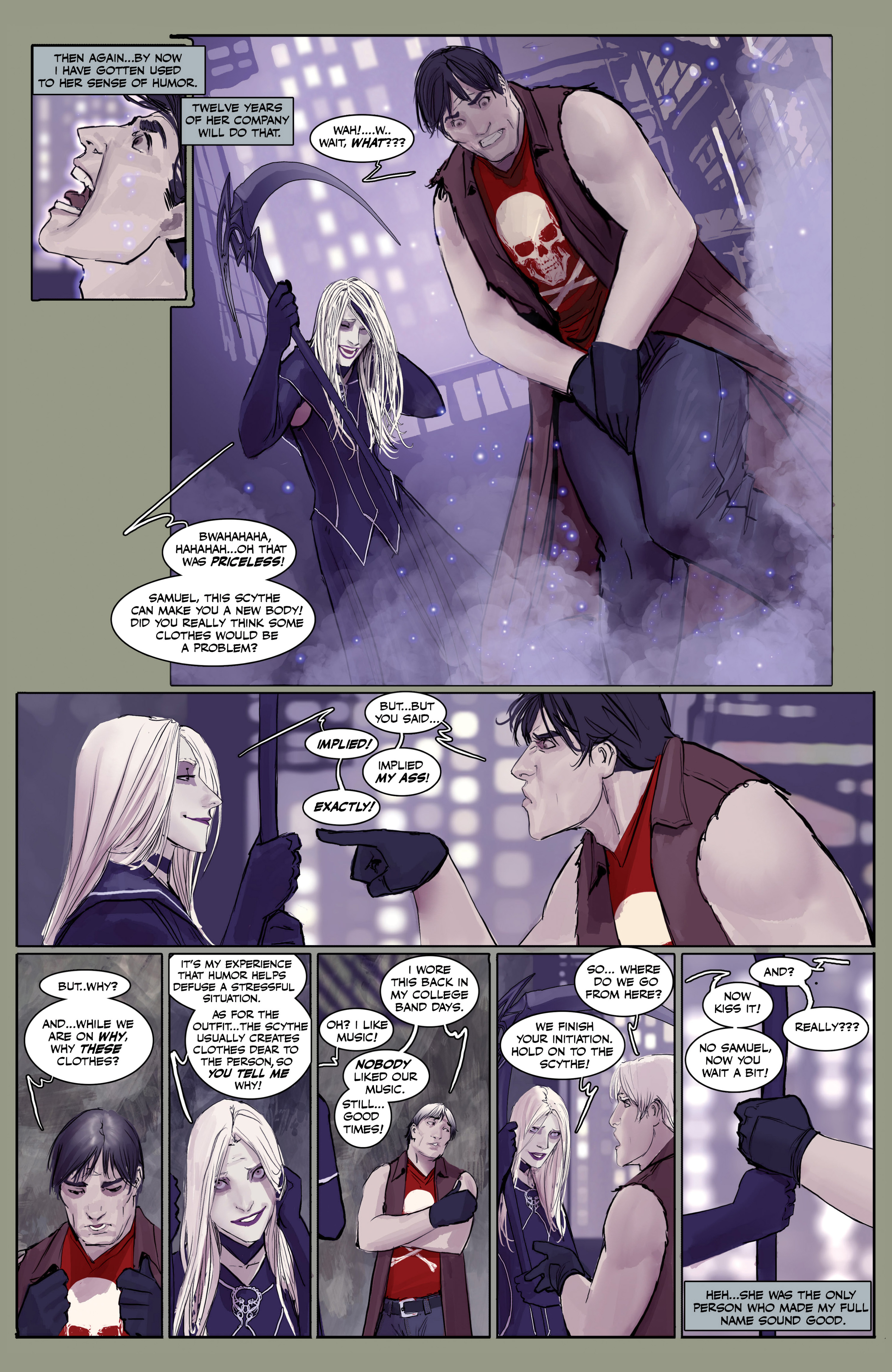 Read online Death Vigil comic -  Issue #2 - 6