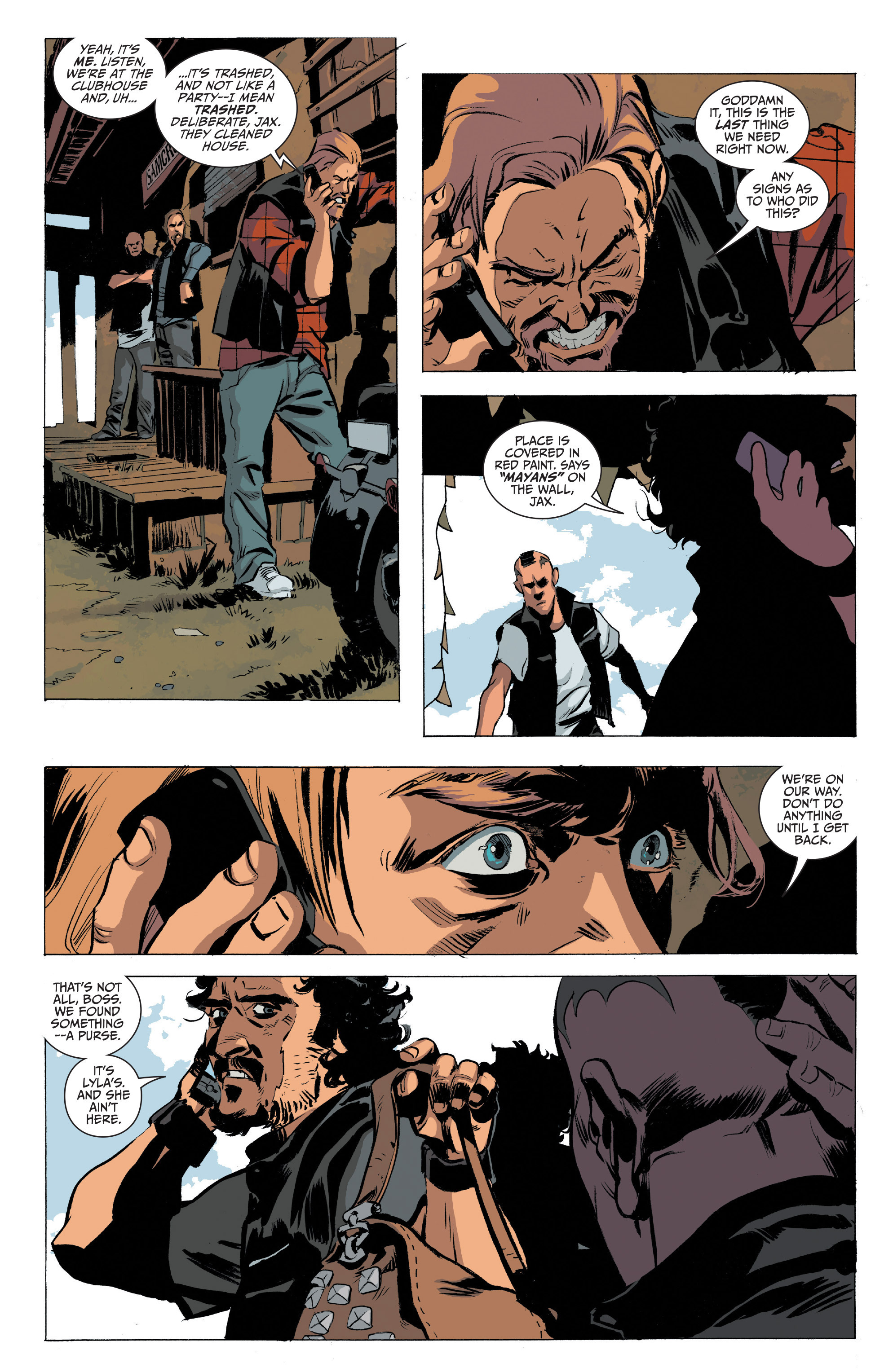 Read online Sons of Anarchy comic -  Issue #21 - 4