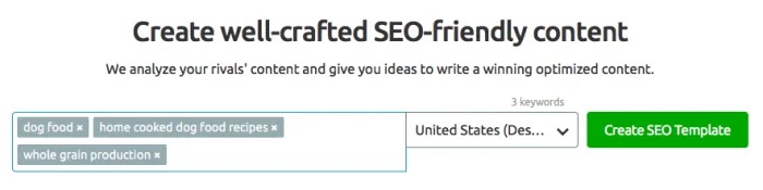 SEMrush SEO Content Template SEMrush SEO Content Template