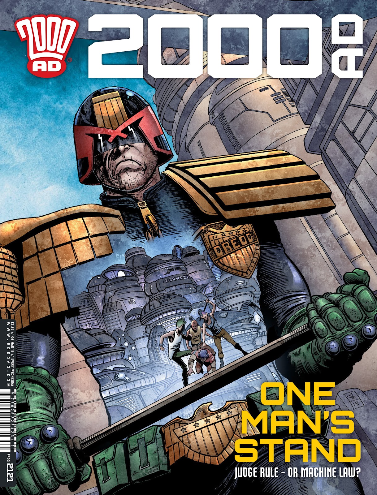 2000 AD issue 2121 - Page 1